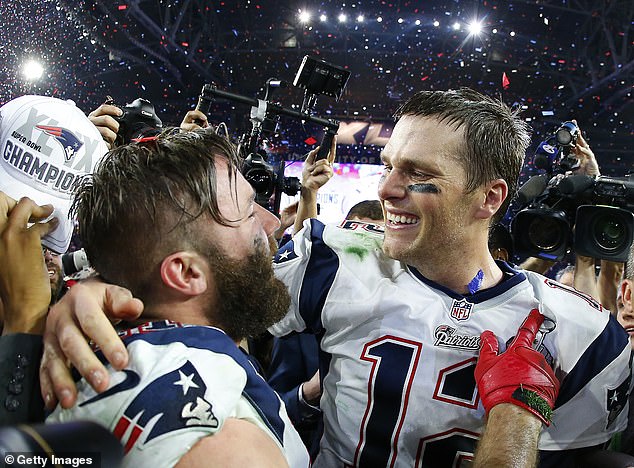Edelman and Brady paired in 580 catches for 6,311 yards and 41 touchdowns in 127 games