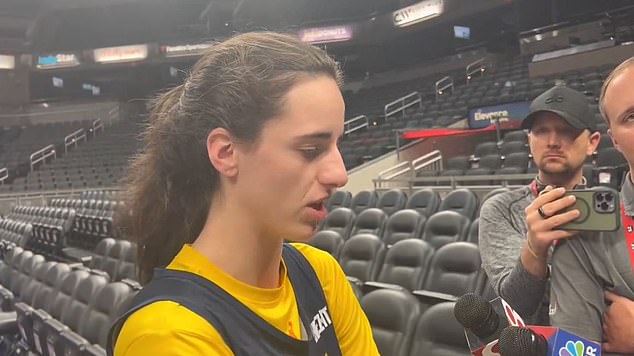 Caitlin Clark insists the raging debate surrounding her every move in the WNBA is not a distraction