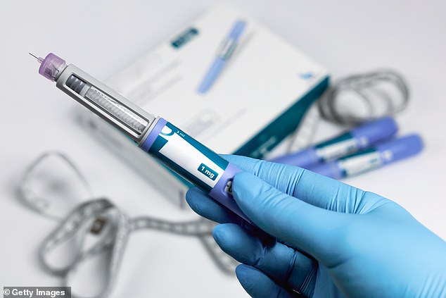 An Ozempic injection pen.  The jabs are available on the NHS for patients who meet strict criteria, but can also be bought privately with a prescription, along with other brands