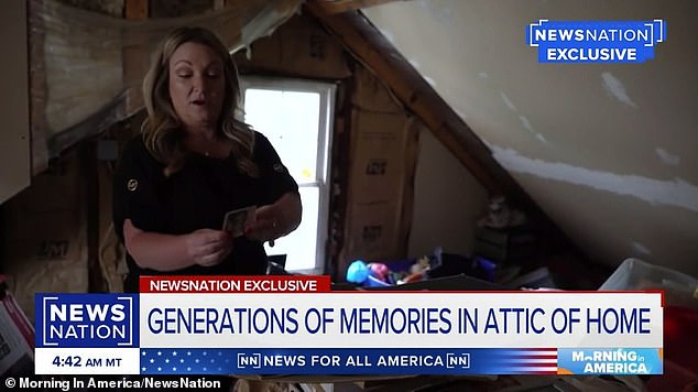 Donna Kent was finally able to search her father's attic, fourteen years after his death