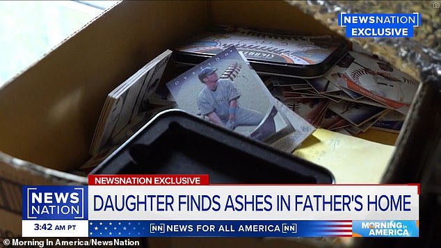 Kent said she was looking for some level of insight into her father's life, which she thought she might find in his old belongings.