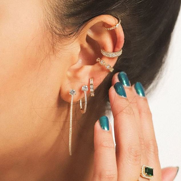 'Once you have built a collection, the combinations are endless.  You can create an everyday, dainty look with a mix of delicate hugs and studs, or go bold with chunky hoop earrings and ear cuffs,” shared designer and founder of TAI Jewelry Tai Rittichai