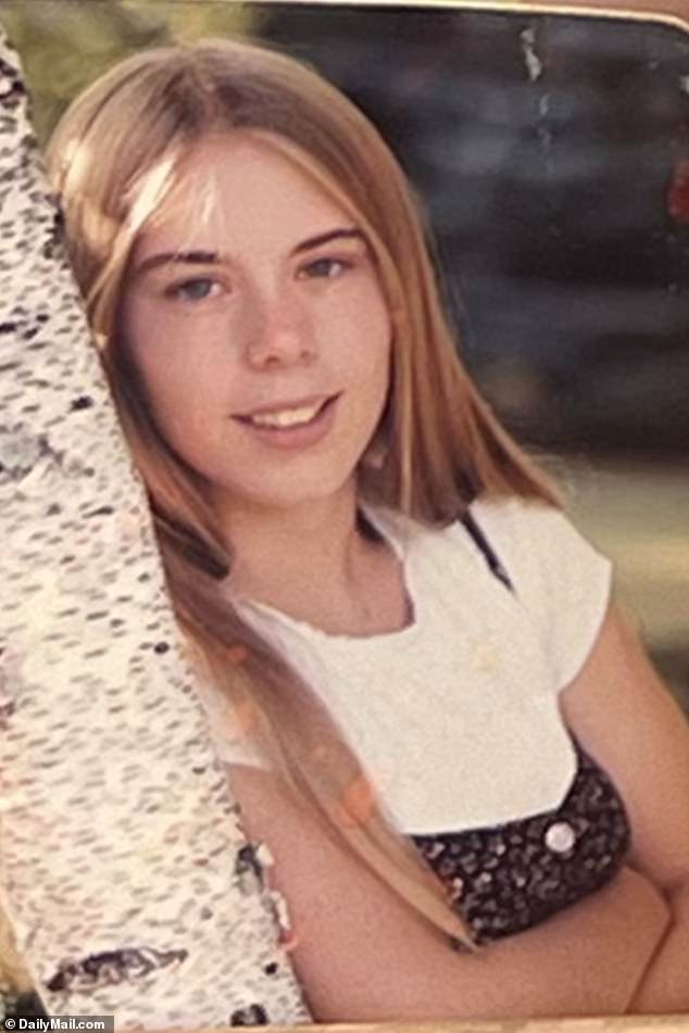 Betro (pictured as a child) was raised by her mother Jeanne Johnson, who is now divorced from her father, who is serving time in prison on drug charges