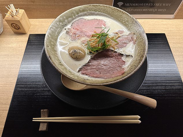 The menu consists of seven ramen varieties to choose from, including the lobster bisque, the signature toripaitan, and the spicy lamb miso.  All noodles are also homemade