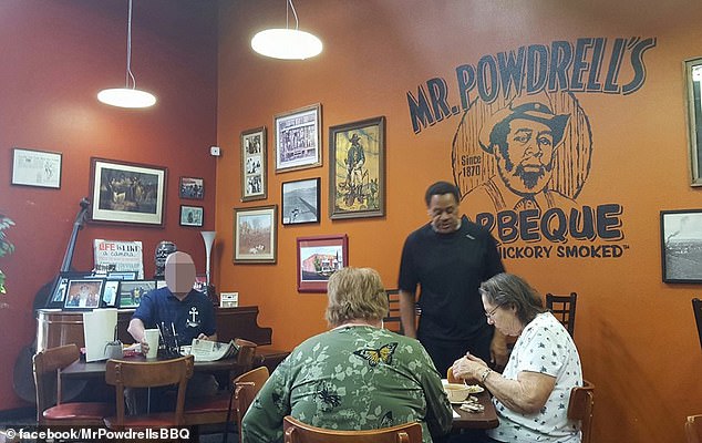 Joe Powdrell talks to customers at the beloved Mr. Powdrell's in Albuquerque.  It will be closed on June 29