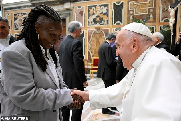 Whoopi Goldberg offered the Pope a cameo in 'Sister Act 3'