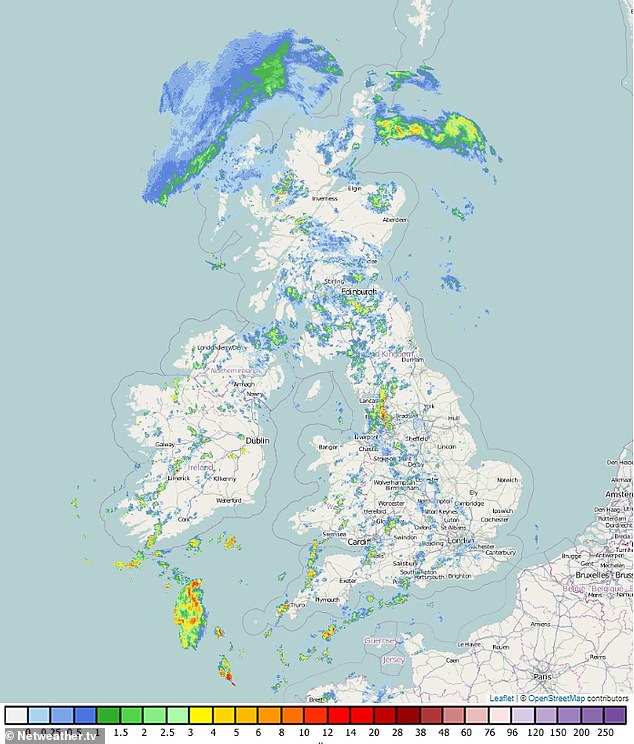 If you live in the south of Britain, NetWeather.tv's forecast will be music to your ears