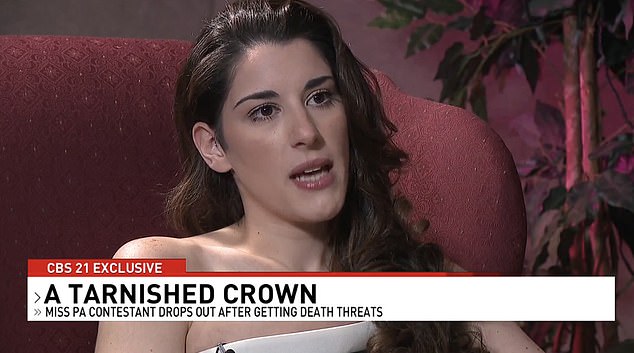 The former Miss Susquehanna Valley 2024 beauty queen spoke to CBS 21 News about her decision to withdraw from the competition