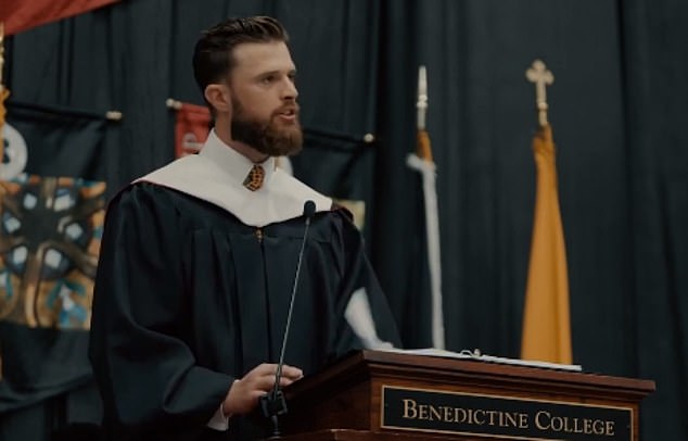 Butker's speech at Benedictine College last month put him under fire