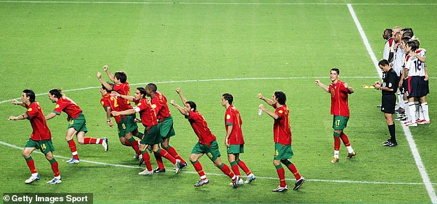 In the simulation, England were knocked out in the semi-finals by eventual winners Portugal, 20 years after being knocked out by them in 2004.