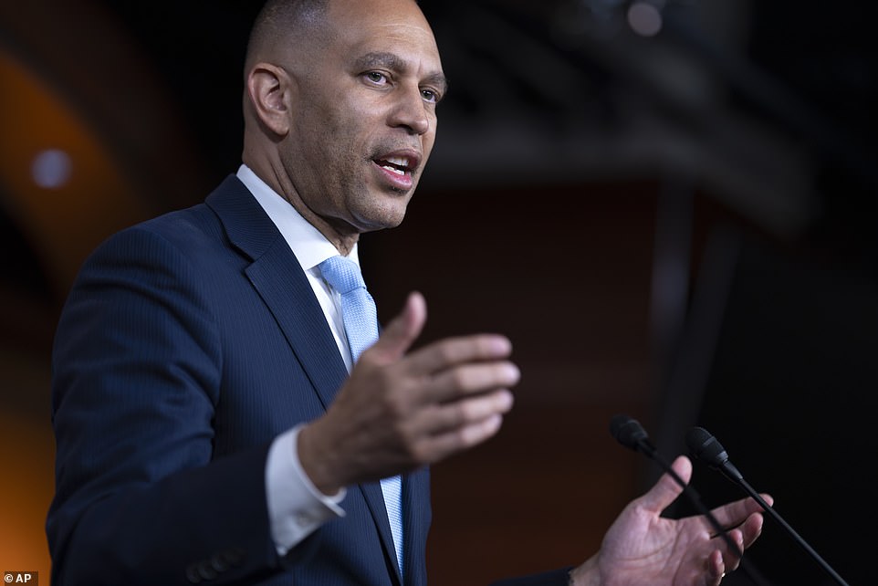 House Minority Leader Hakeem Jeffries noted that the bill passed out of committee 57-1 without amendments.  But with the series of right-wing amendments, Republicans 'hijacked' the bill to 'ram the extreme MAGA agenda down the throats of Americans'.