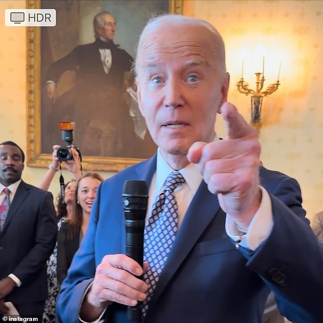 Biden became angry with Katz and suggested he throw his phone before aides intervened