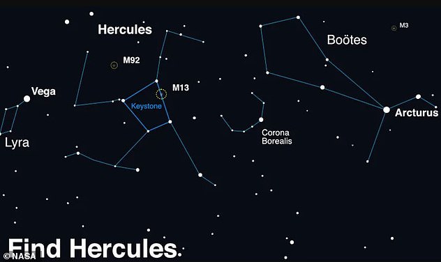 To find the start, look for the constellation Corona Borealis, which is located between Hercules and Bootes in the northeast