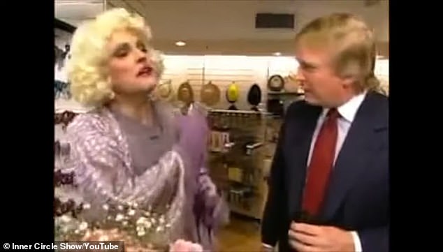 The original video of Trump and Giuliani is from a video recording for a charity fundraiser in 2000