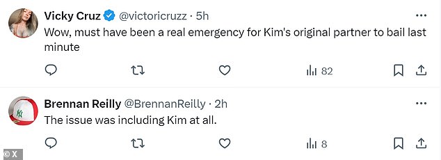 'Kim is someone who is assigned ROLES.  Kim [has] never had an acting job and auditioned,” one troll fired