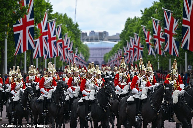 The Colonel's Review Parade, which took place as part of last year's festivities