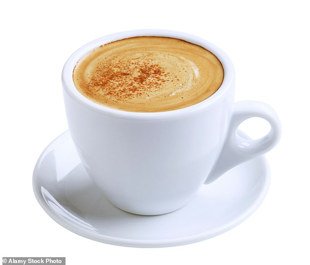 The researchers, who published in BMC Public Health, think that the antioxidants in coffee are crucial (stock photo)