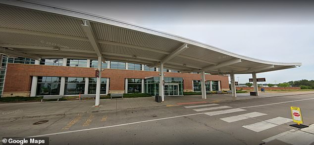 First responders met the child at General Wayne A. Downing Peoria International Airport after the plane landed, but the girl was not breathing and had no pulse