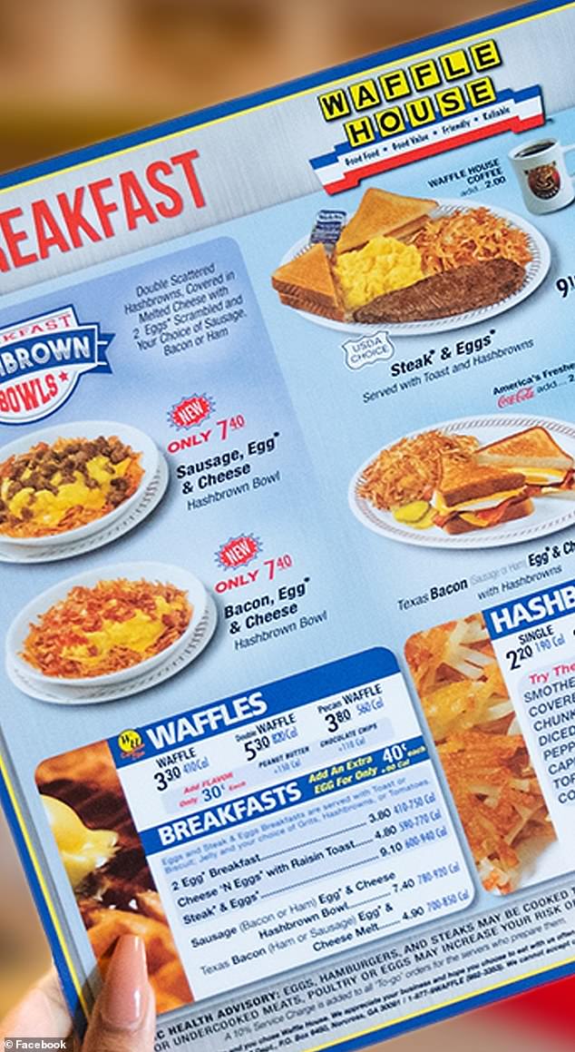 Waffle House prices will rise, the company's CEO said