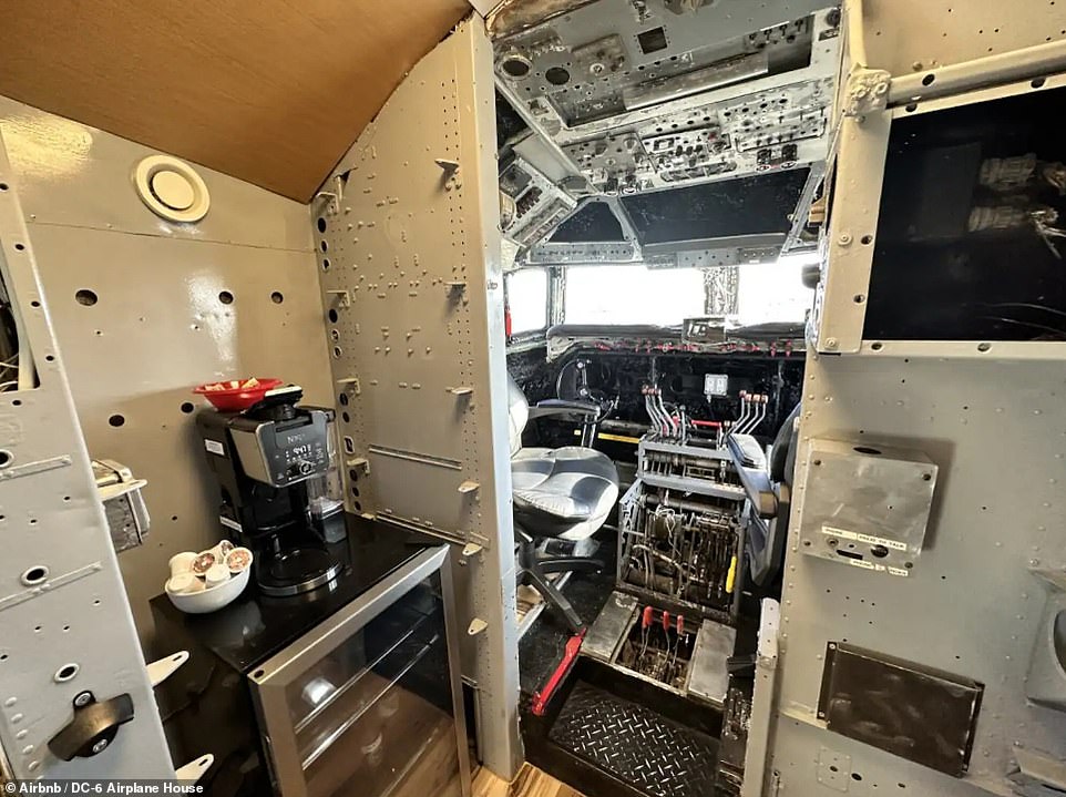 While thinking about building guest quarters for his flight school, Jon said he suddenly thought about buying an airplane and turning it into a home to 