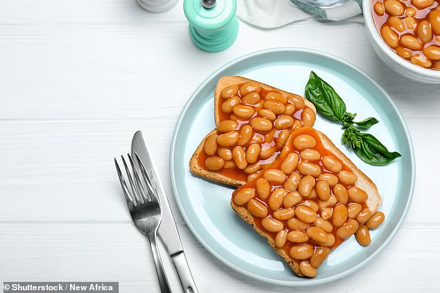 Beans on toast made with a can of beans and supermarket bread is another example of a plant-based UPF that isn't particularly unhealthy