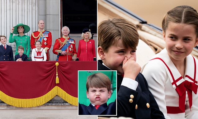 1718439869 459 Trooping the Colour LIVE Kate Middleton will make her first