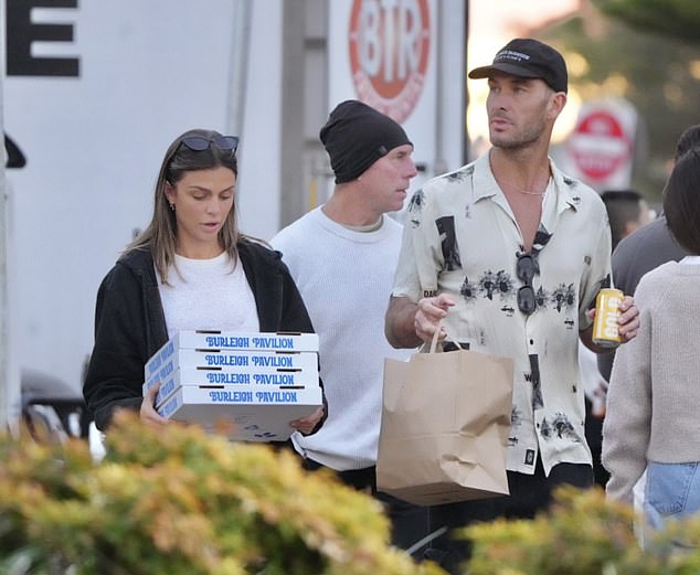 The former Ironman was spotted flying out of Gold Coast Airport with his girlfriend Annelyse last month - marking the first time the pair have made their romance public