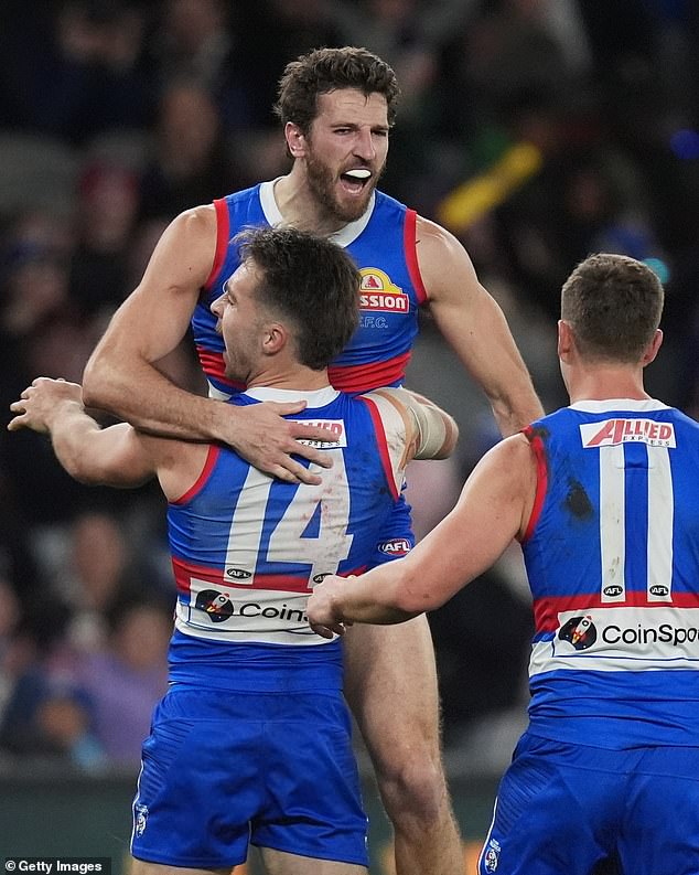 The goal came after the Bulldogs captain was ill all week and missed training