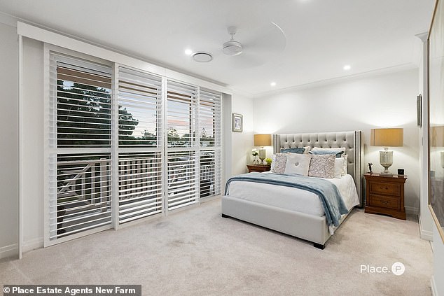 Originally listed for auction earlier this year, the stylish property was passed over and has now been relisted with a price guide of $2.35 million - $2.55 million