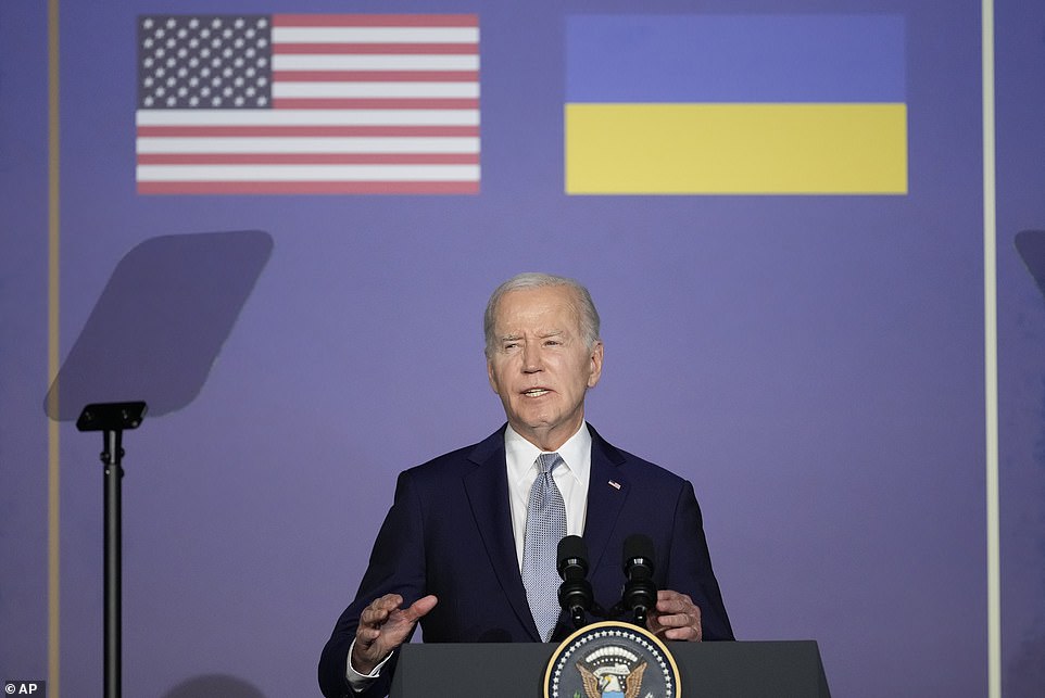“I wish you would follow the rules a little,” he said grumpily after reporters asked about the war in Gaza.  Biden has also threatened to fight journalists if he is questioned about his age.  “I can do it better than anyone,” he told TIME reporters during an interview.  'You're looking at me, I can take you too.