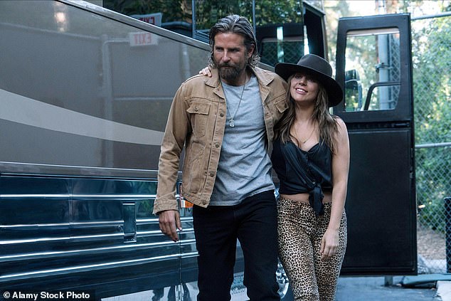 Bernard recalls meeting Lady Gaga and reveals the singer told him she always wanted an acting career (pictured with Bradley Cooper in A Star Is Born