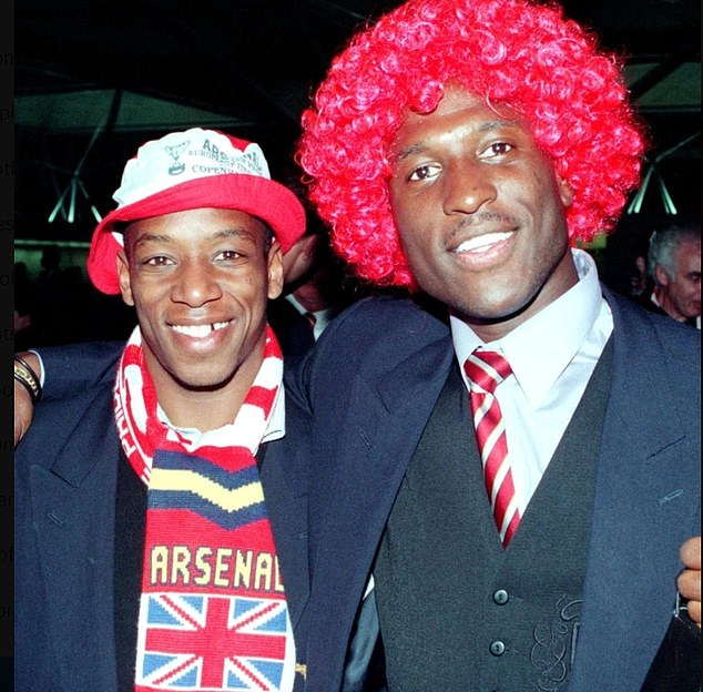 Campbell, who has died aged 54, played for Arsenal with Wright, who said he meant 'the whole world' to him