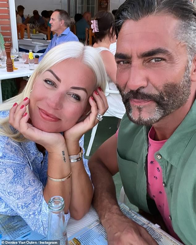The broadcaster lifted the lid on her love life following her split from property developer Jimmy Barba, 55, in November after 18 months together (pictured together 2023)