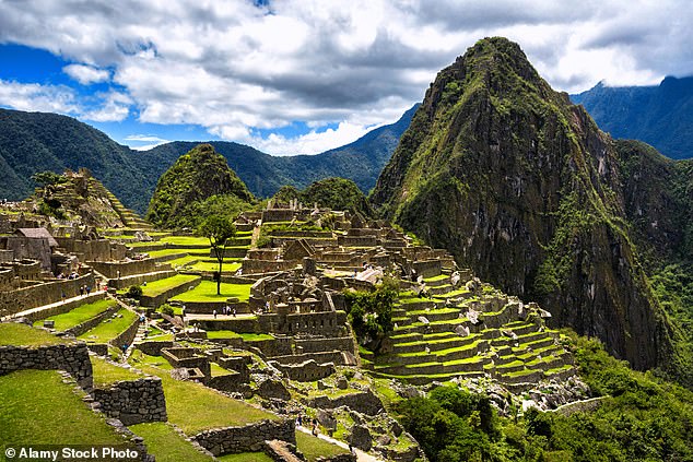 Machu Picchu, the site of the ancient Inca ruins in Peru, is also becoming popular with Indians