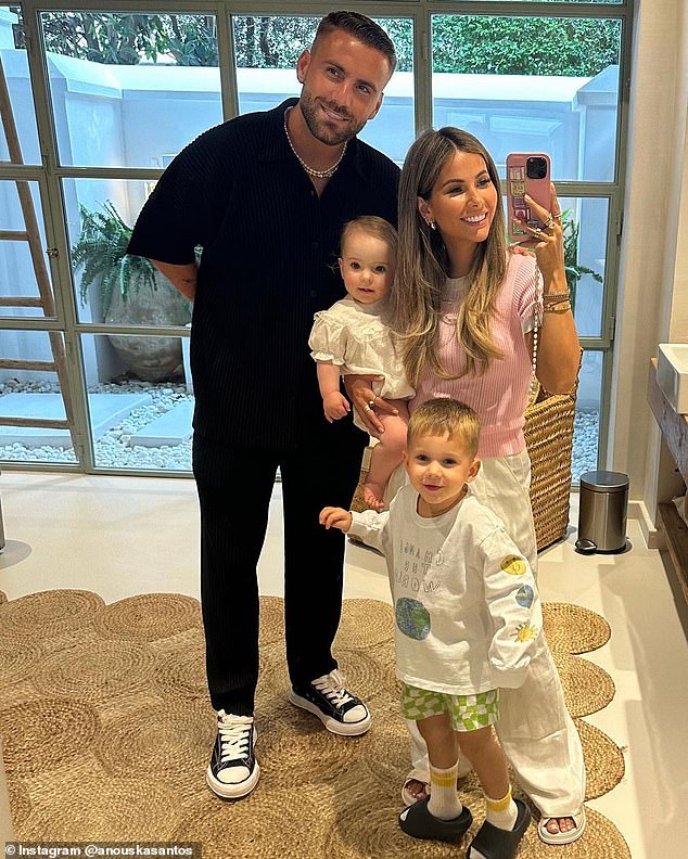 The couple have two children, Reign and Storie, and threw a lavish party to celebrate their daughter's first birthday in June last year.