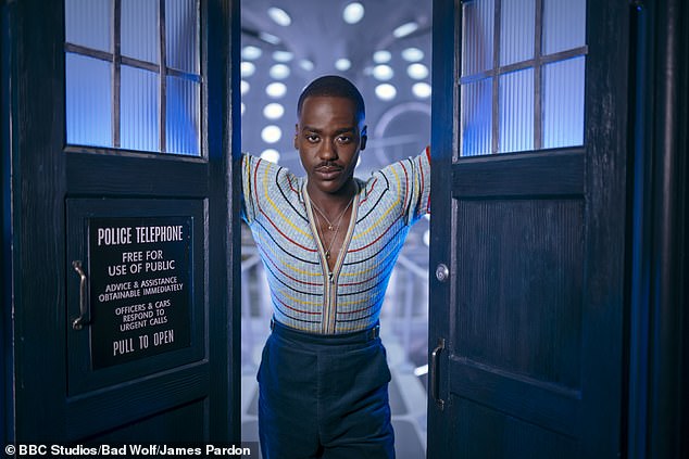 Ncuti is the first queer Doctor Who and the first black Time Lord for a full series
