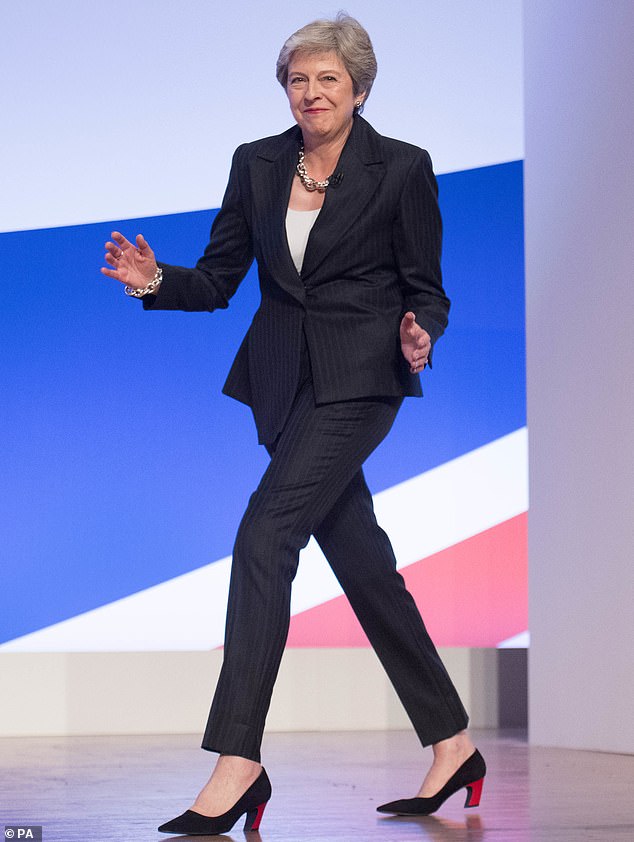 Susan's crazy moves reminded fans of Theresa's robot dancing onstage in 2018 for her keynote speech at the Conservative Party's annual conference
