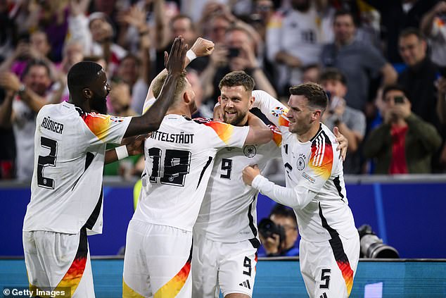 Southgate was as impressed as the rest of us with how Germany started the tournament