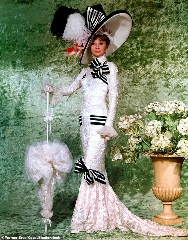 Eagle-eyed viewers said the princess's dress was almost identical to the one worn by Audrey Hepburn in My Fair Lady