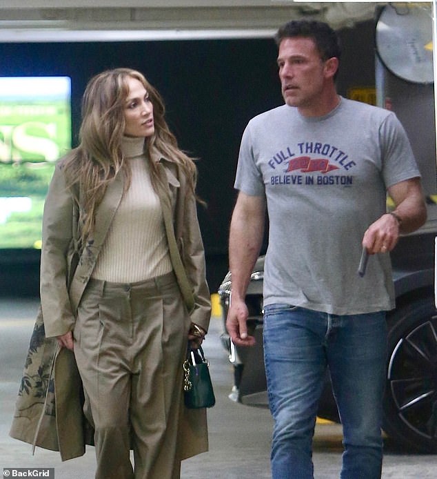 Ben Affleck Is Spotted After Spending Time With Jennifer Lopez At Their