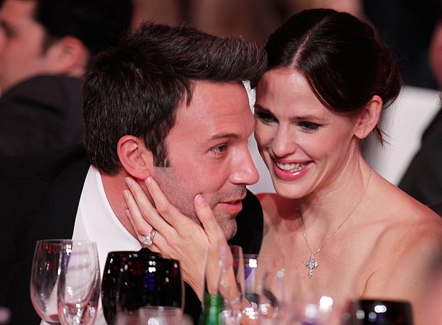 Garner and Affleck were married from 2005 to 2018 and share three children.  They proposed to her in 2011