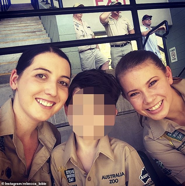 Bindi Irwin's cousin (right) has disappeared from the public eye after deleting her Instagram account and quitting her career in adult content