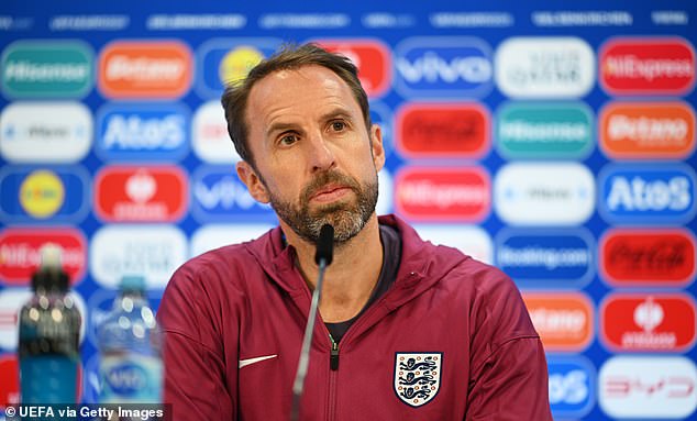 Gareth Southgate (pictured) has also urged his young England team to seize the moment