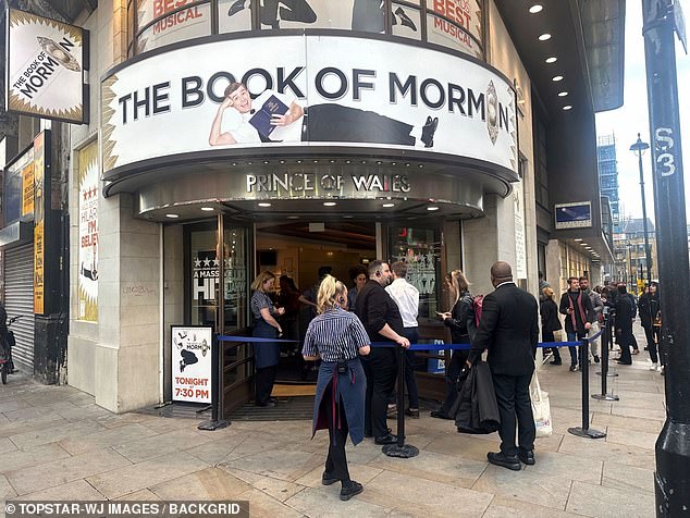 Earl Spencer, 60, was pictured last week walking with Dr Jarman to the Prince of Wales Theater in London, where they watched a performance of the hit musical comedy The Book Of Mormon.