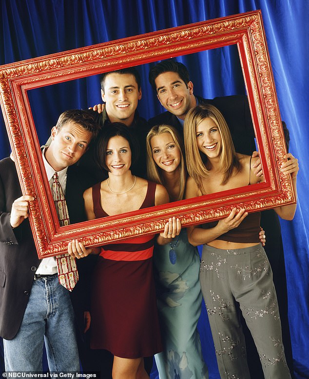 The main cast included Jennifer Aniston, Courteney Cox, Lisa Kudrow, Matt LeBlanc, Matthew Perry and David Schwimmer