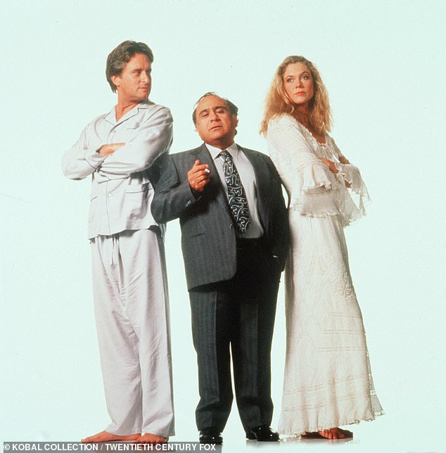 The 1989 version was directed by Danny DeVito (center), who also starred as a divorce attorney