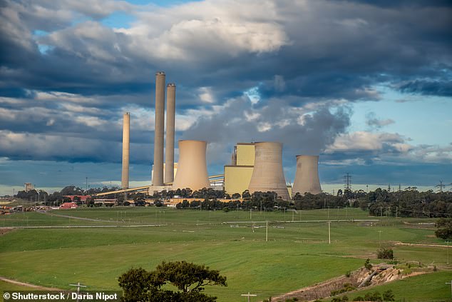 In a fiery interview on Sunday with Sky's Sunday Agenda presenter Andrew Clennell, the federal opposition leader turned defensive after being pressured to reveal the locations and costs of his six proposed nuclear power stations (stock image)