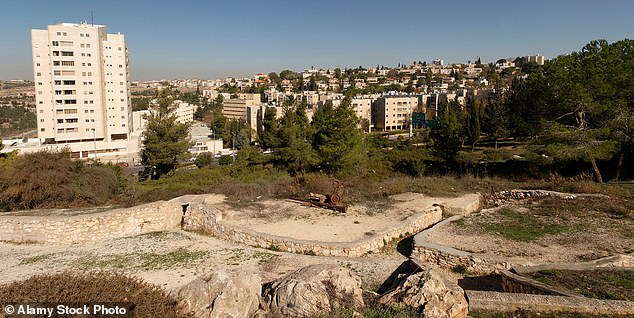 Three Bible stories in the book 'Isaiah, 37:36-38', '2 Kings, 19:35' and '2 Chronicles, 32:21' detail how the Assyrian soldiers were killed the night before they attacked Jerusalem.  In the photo: the military site on Ammunition Hill