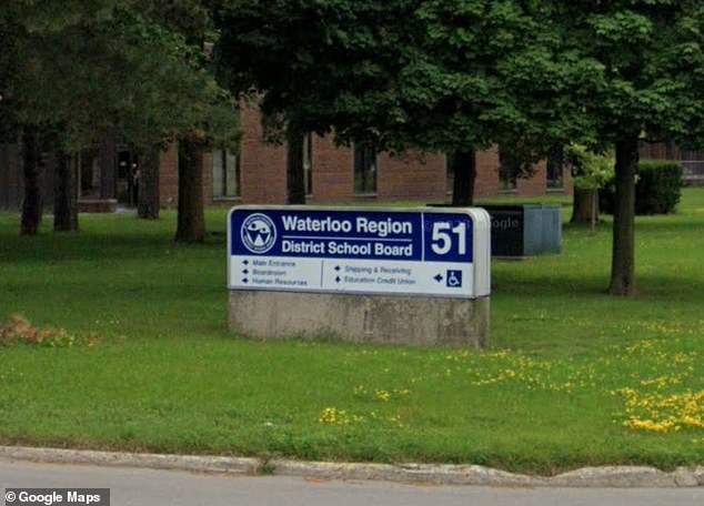 The Waterloo District School Board labeled her actions as “dishonorable or unprofessional” and “involved in conduct that is inappropriate.” [of] a member [of the Ontario College of Teachers]'.  The Kitchener school board headquarters can be seen here
