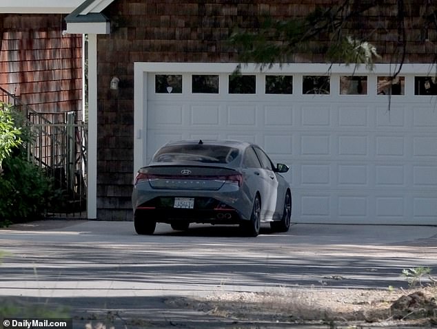 Sherri claimed her parents were working from her new home, but DailyMail.com visited the house, there was no sign of either parent – ​​just Hibdon's gray Hyundai in the driveway